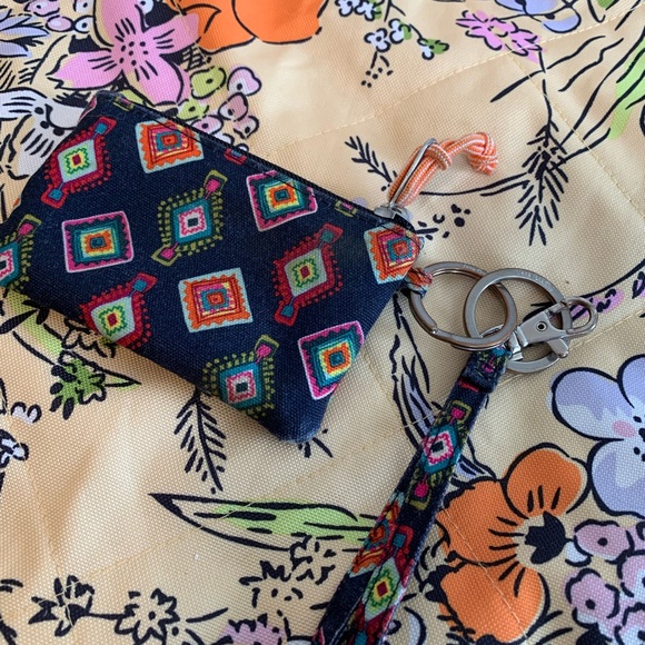 Vera Bradley Lanyard and ID pouch - Picture 3 of 6
